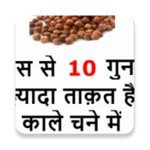 Logo of काले चने के फायदे - Increase Weight and Strength android Application 